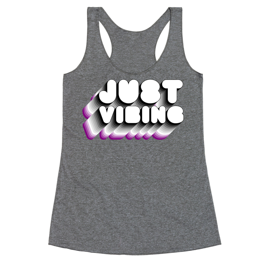 Just Vibing (Ace Pride) Racerback Tank