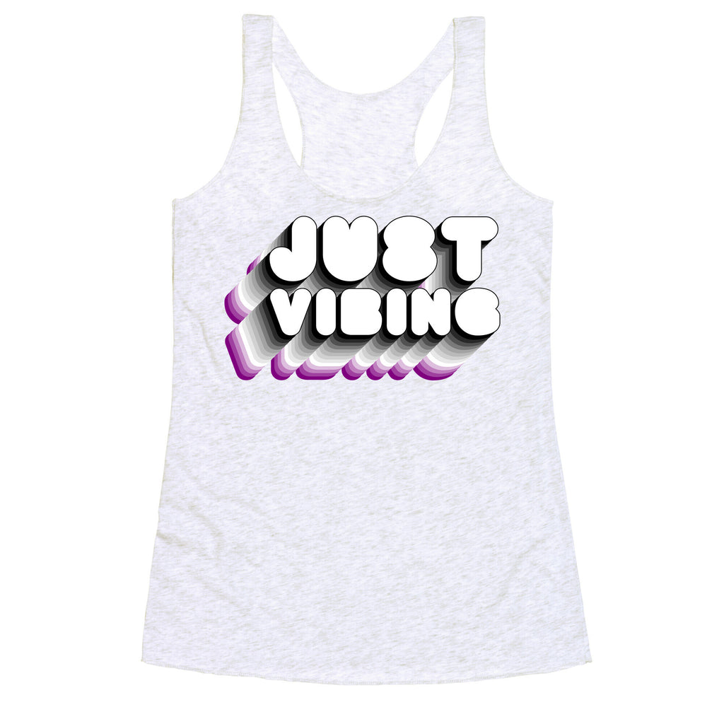 Just Vibing (Ace Pride) Racerback Tank
