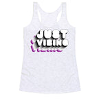 Just Vibing (Ace Pride) Racerback Tank