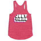 Just Vibing (Ace Pride) Racerback Tank
