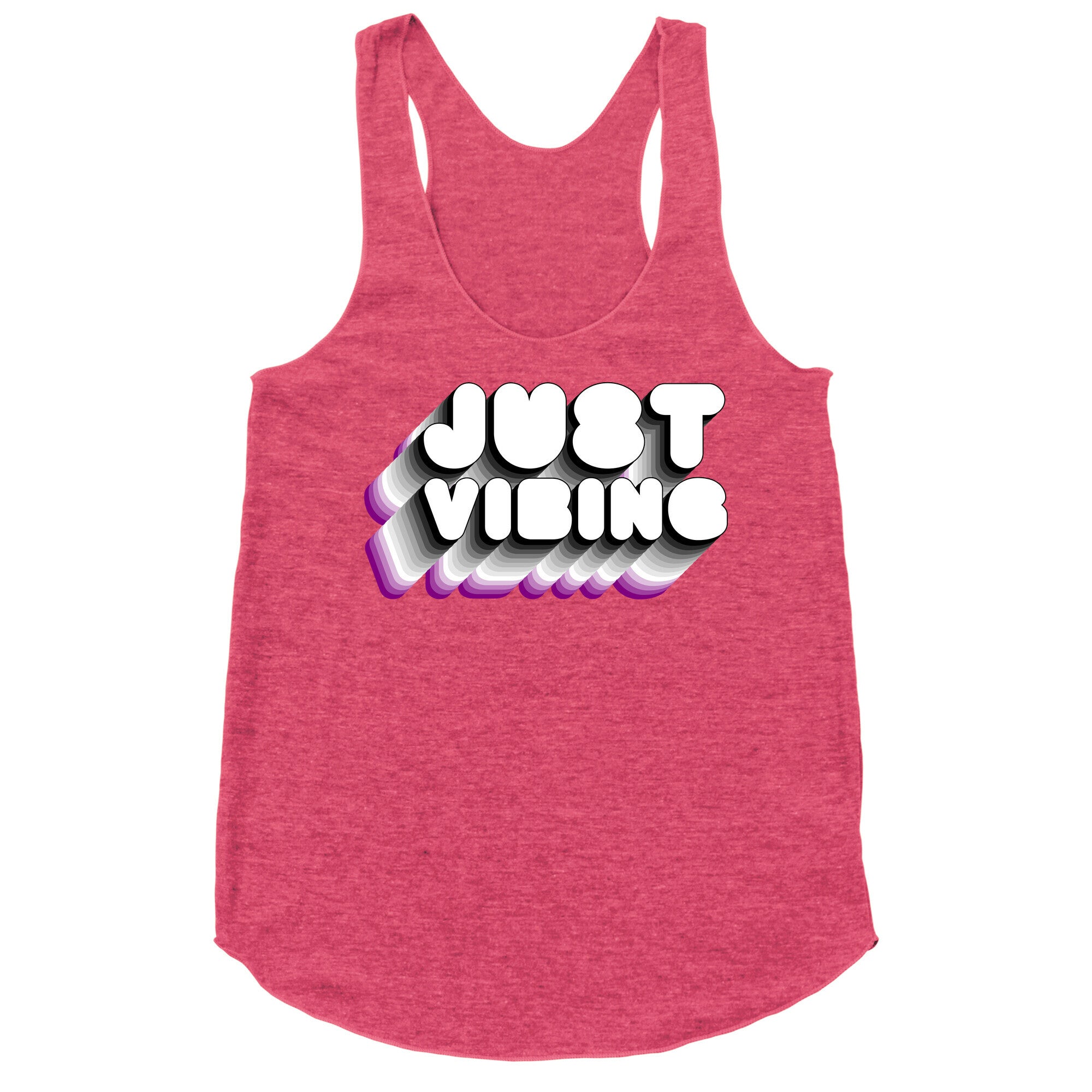 Just Vibing (Ace Pride) Racerback Tank