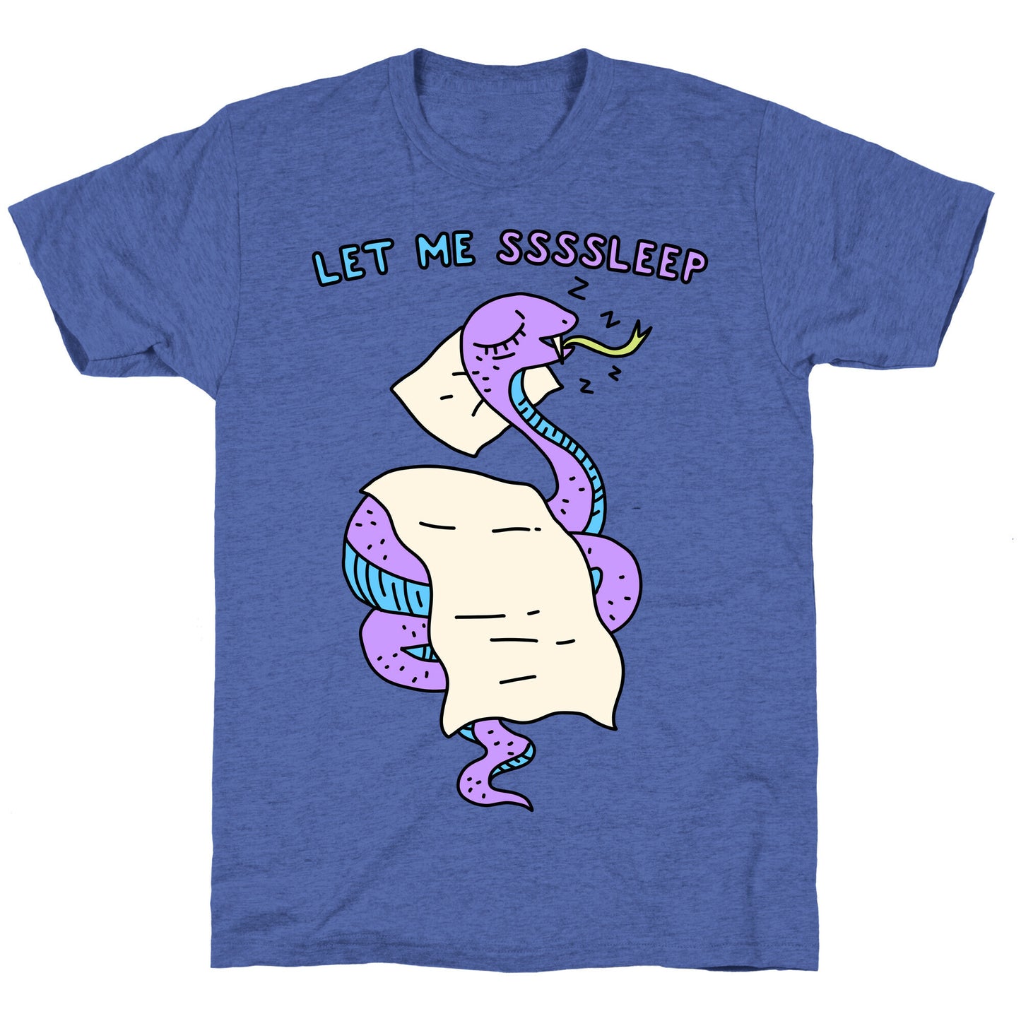 Let Me Ssssleep Snake Unisex Triblend Tee