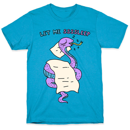 Let Me Ssssleep Snake Unisex Triblend Tee