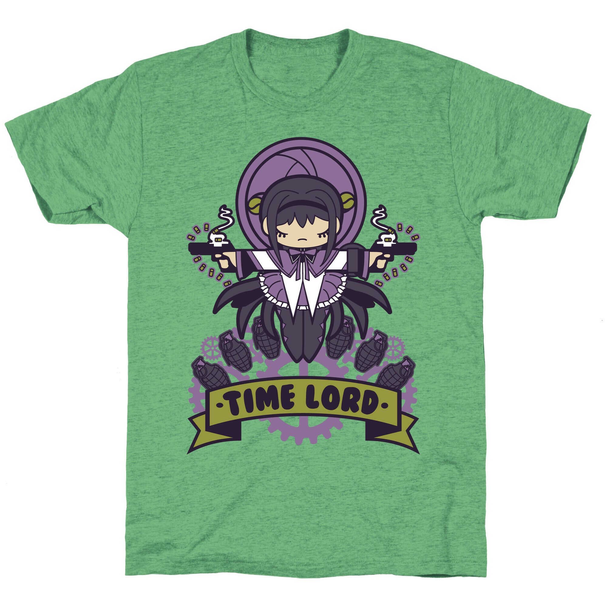 Time Lord Homura Akemi Unisex Triblend Tee
