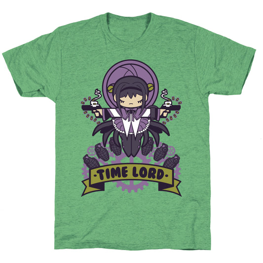 Time Lord Homura Akemi Unisex Triblend Tee