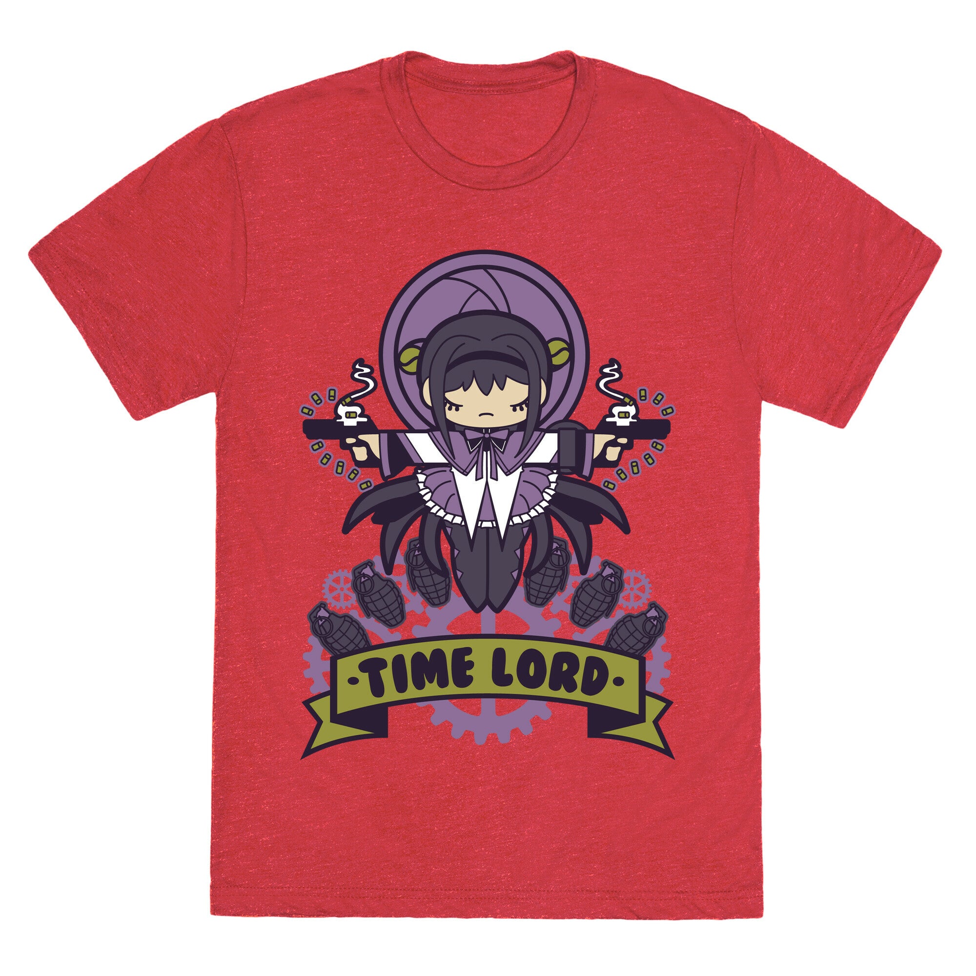 Time Lord Homura Akemi Unisex Triblend Tee