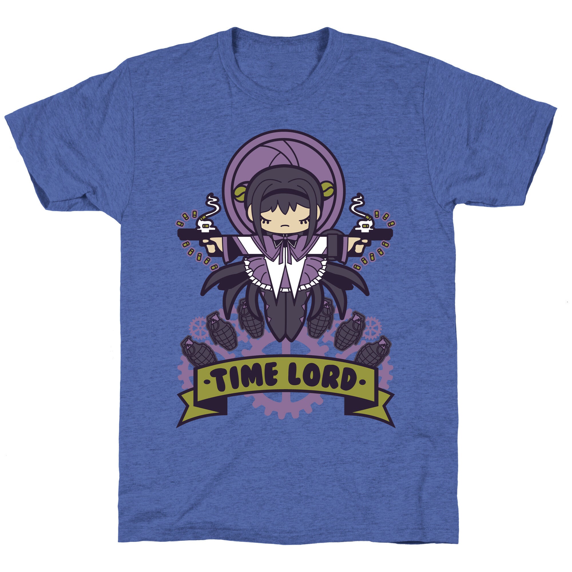 Time Lord Homura Akemi Unisex Triblend Tee
