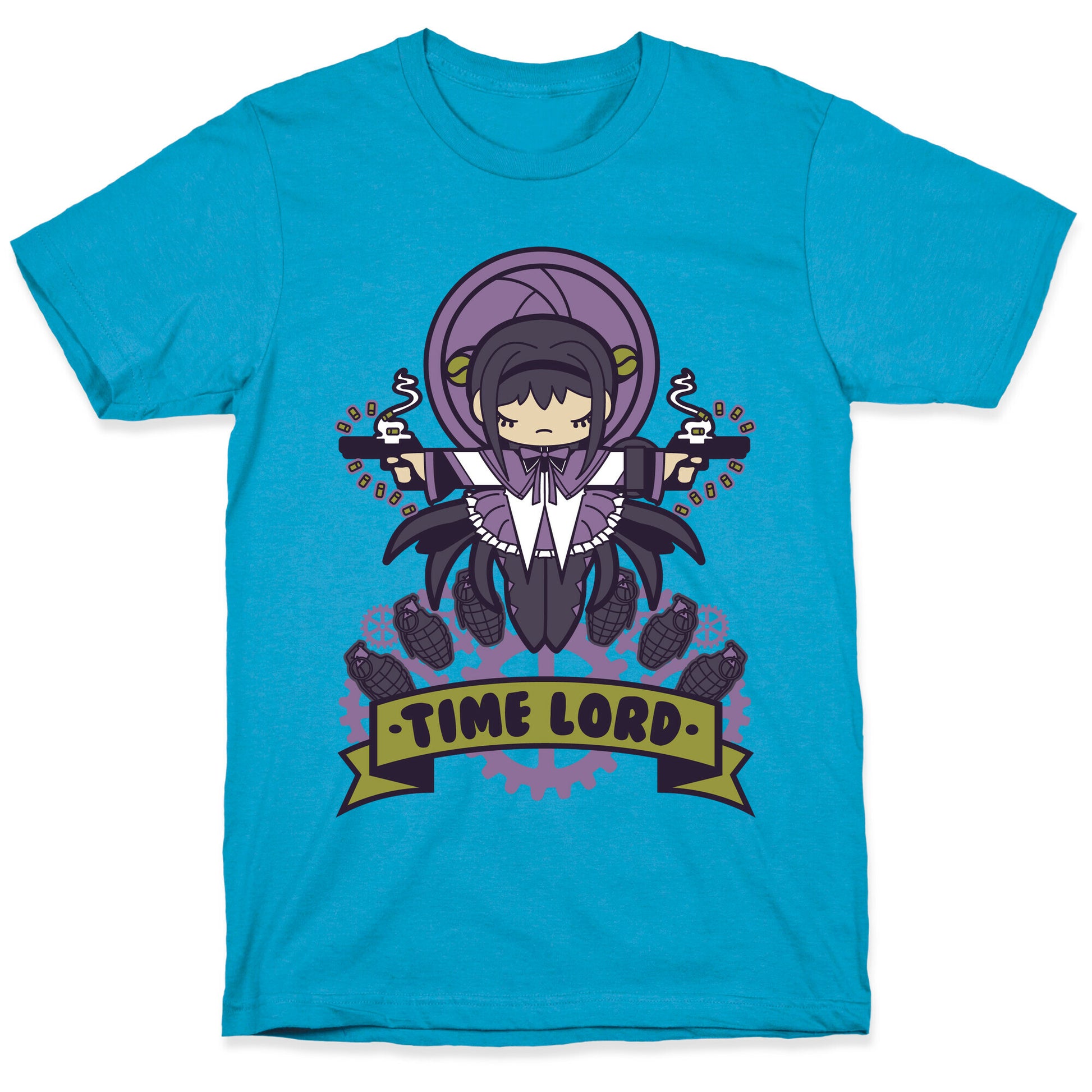 Time Lord Homura Akemi Unisex Triblend Tee