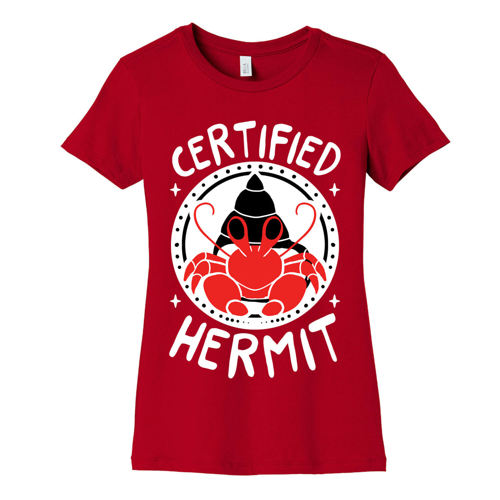Certified Hermit Women's Cotton Tee