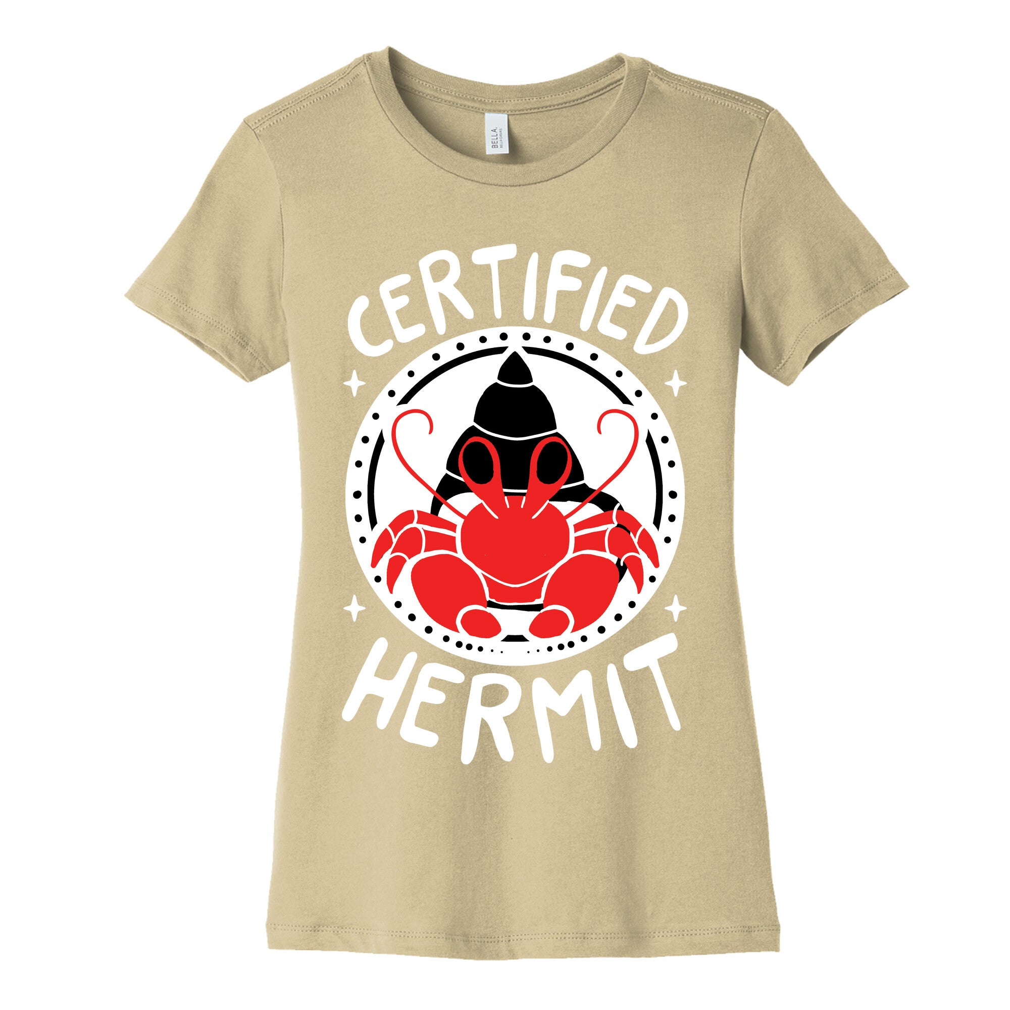 Certified Hermit Women's Cotton Tee