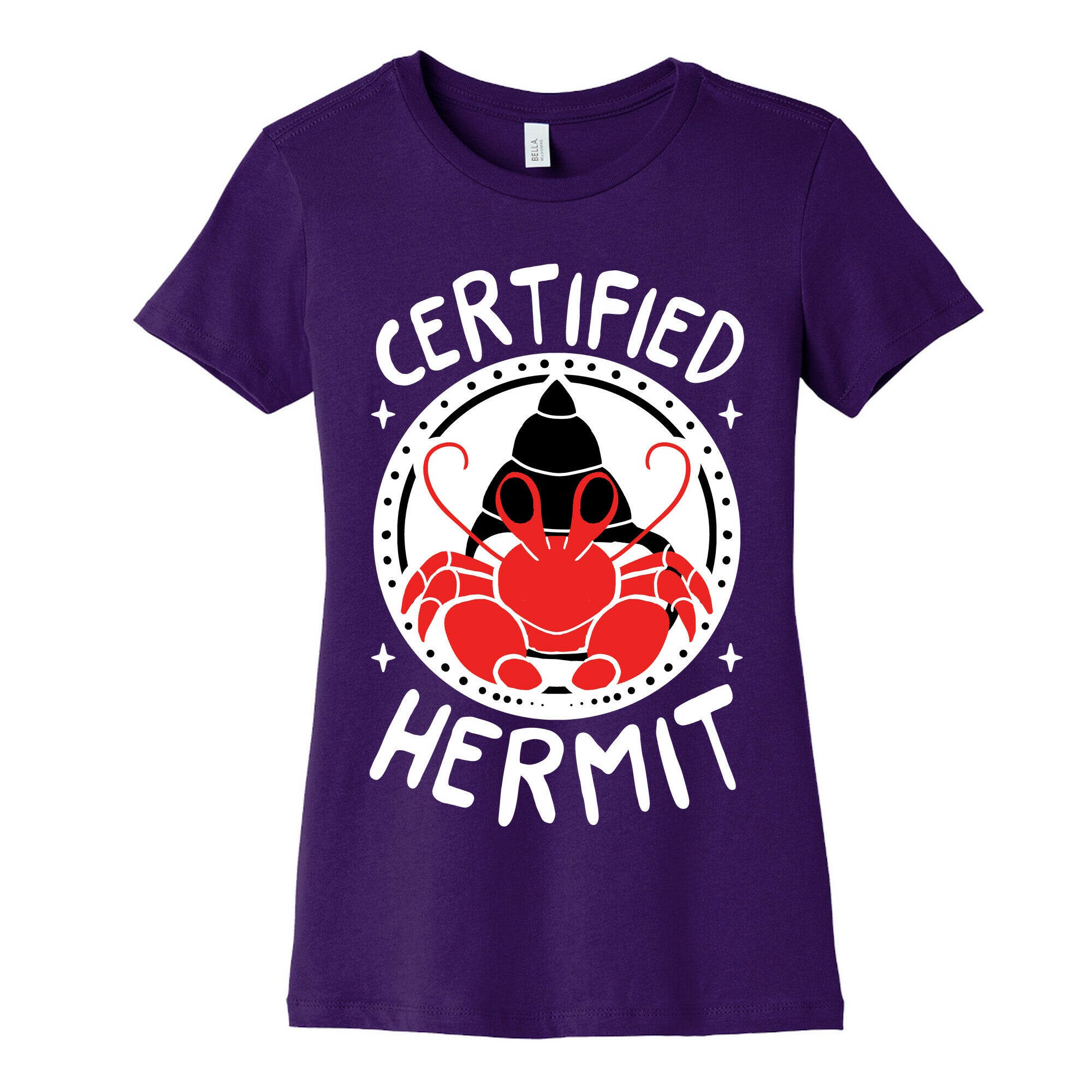 Certified Hermit Women's Cotton Tee