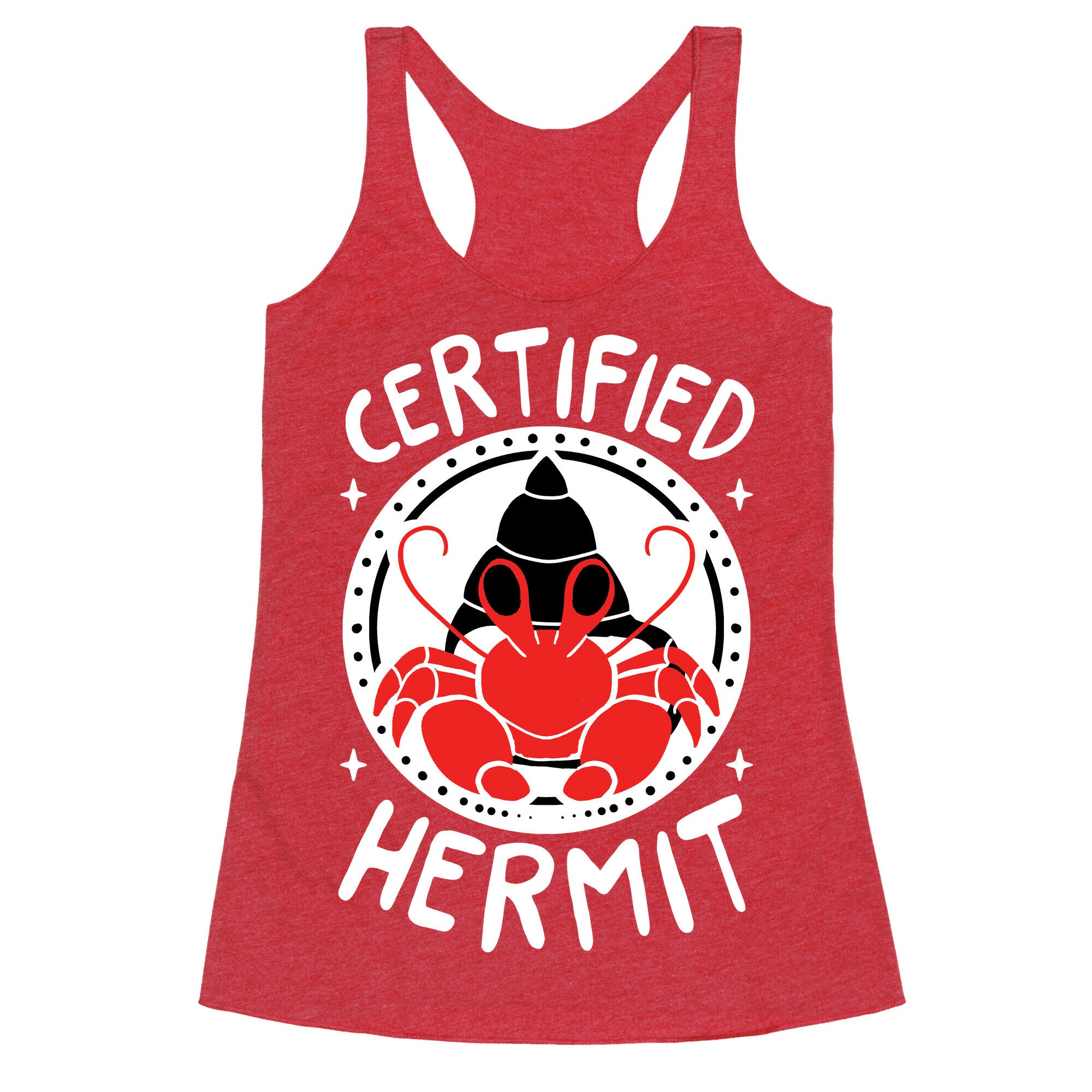 Certified Hermit Racerback Tank