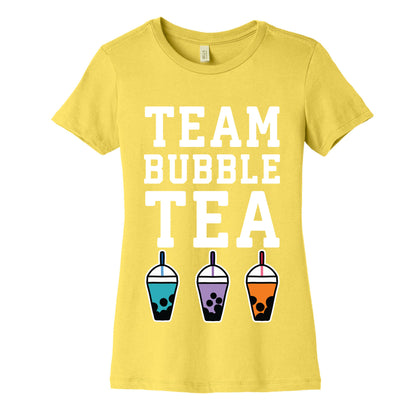 Team Bubble Tea Women's Cotton Tee