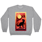 Death Dino Tarot Crewneck Sweatshirt