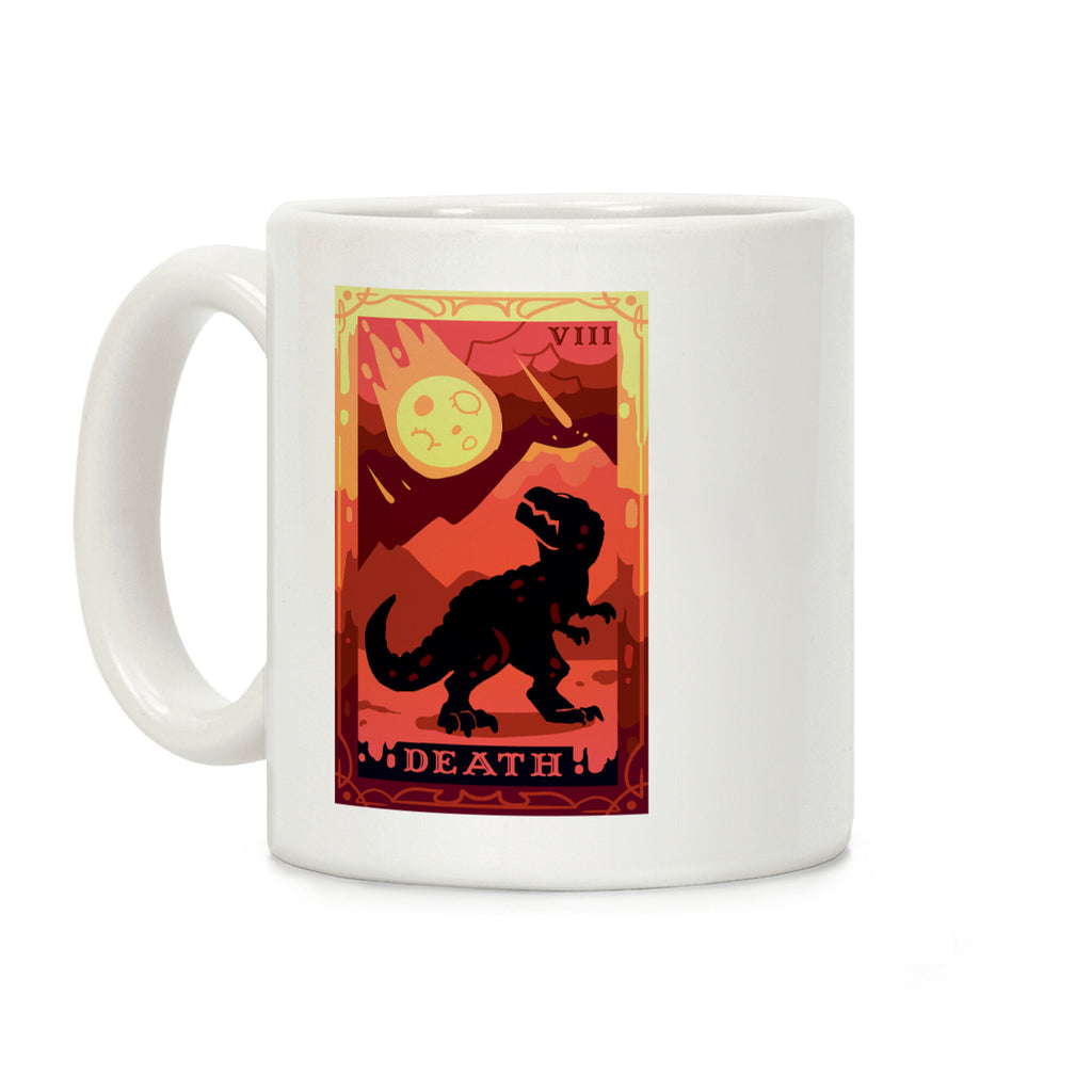 Death Dino Tarot Coffee Mug
