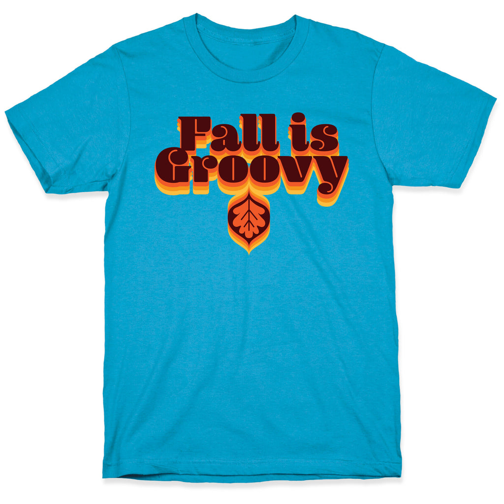 Fall Is Groovy Unisex Triblend Tee
