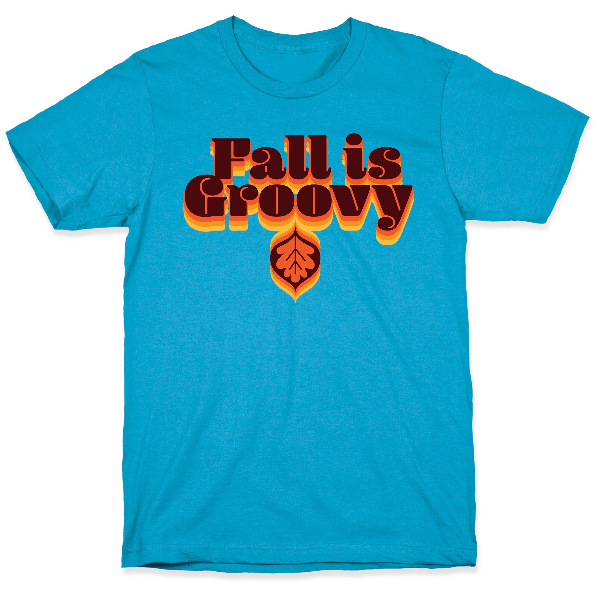 Fall Is Groovy Unisex Triblend Tee
