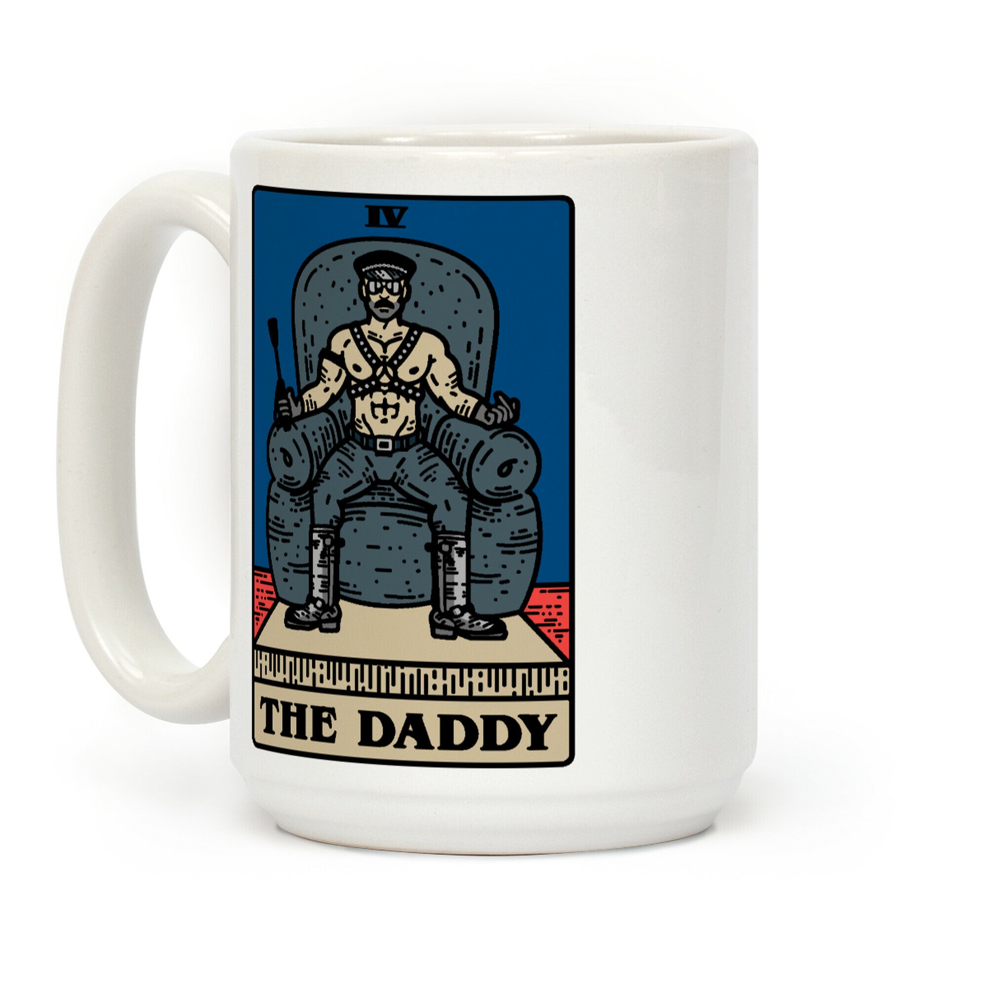 The Daddy Tarot Card Parody Coffee Mug