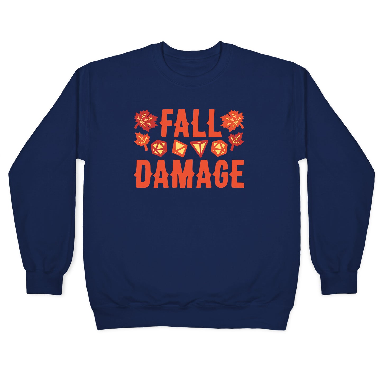 Fall Damage Crewneck Sweatshirt