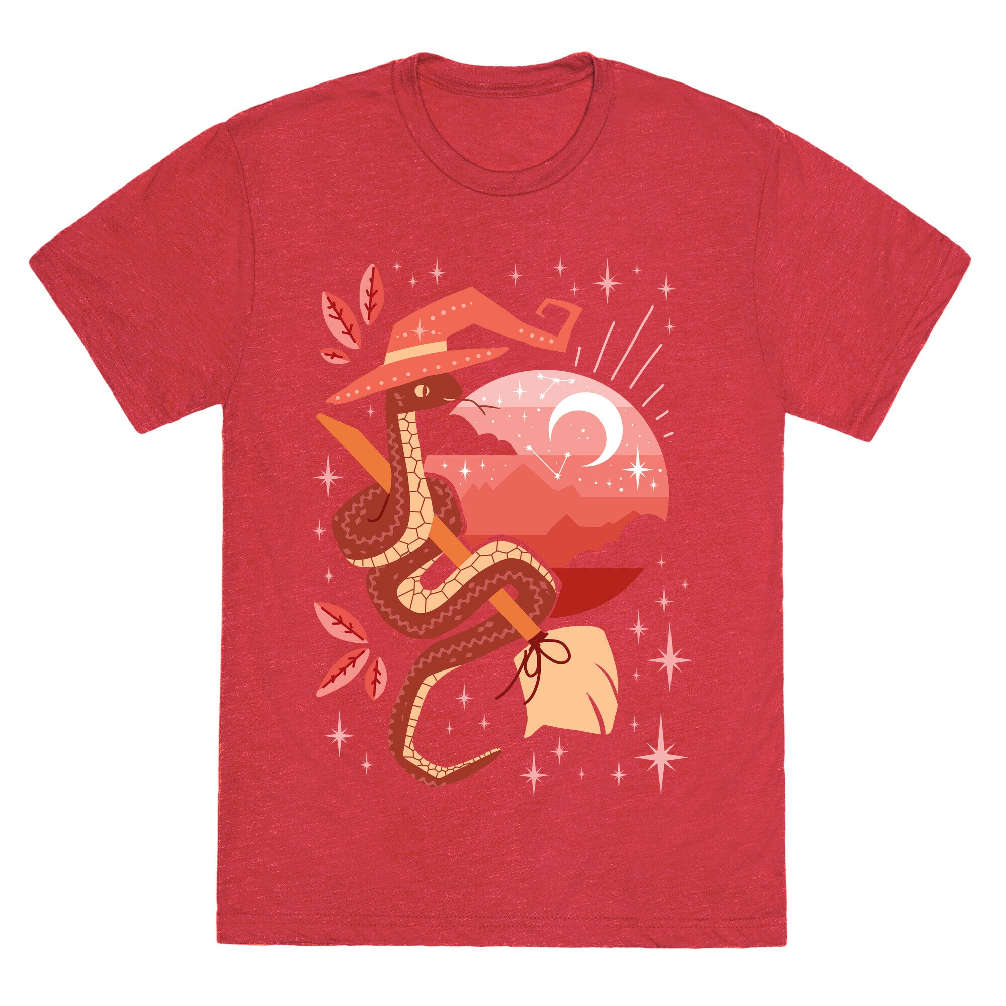 Midcentury Modern Witch Snake Unisex Triblend Tee