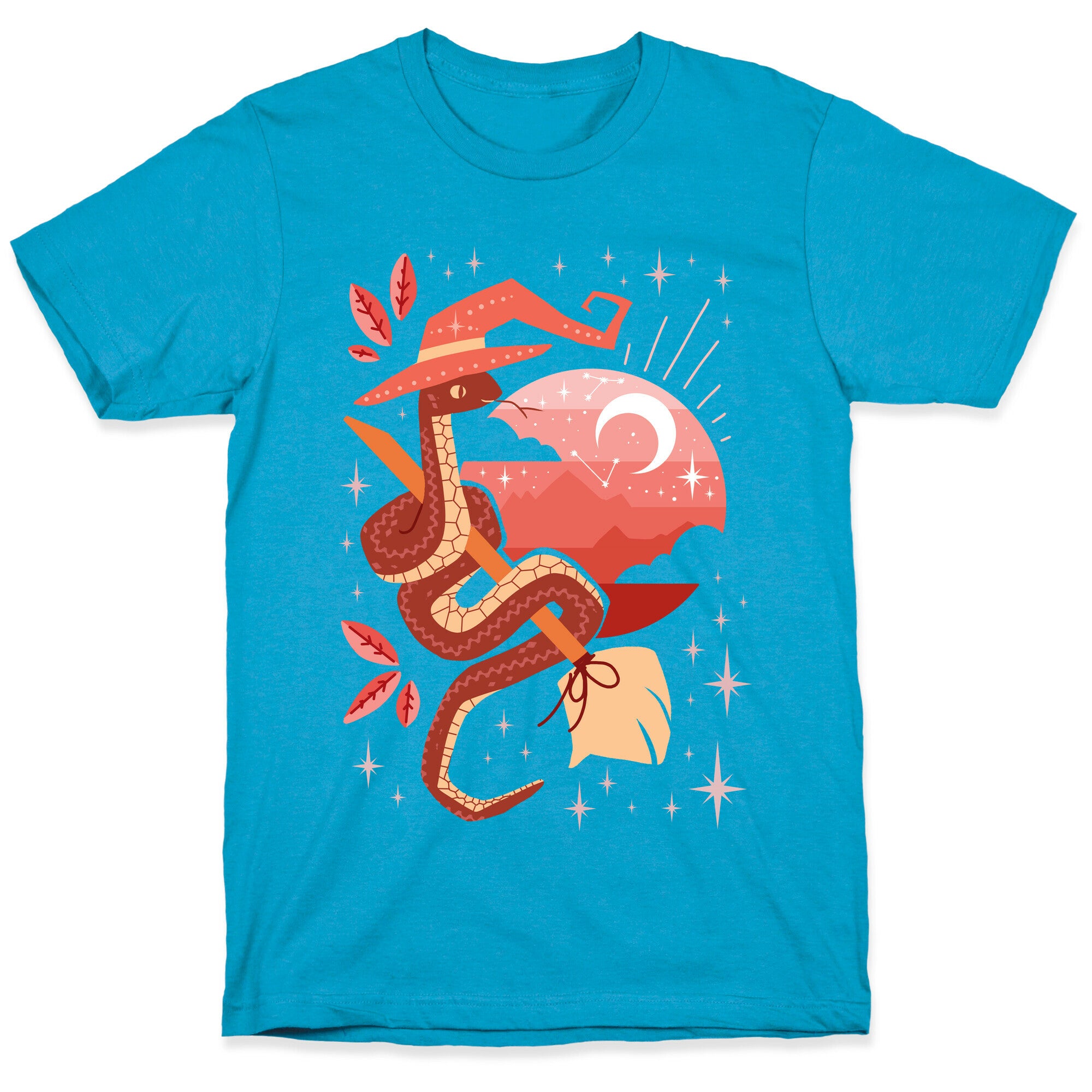 Midcentury Modern Witch Snake Unisex Triblend Tee