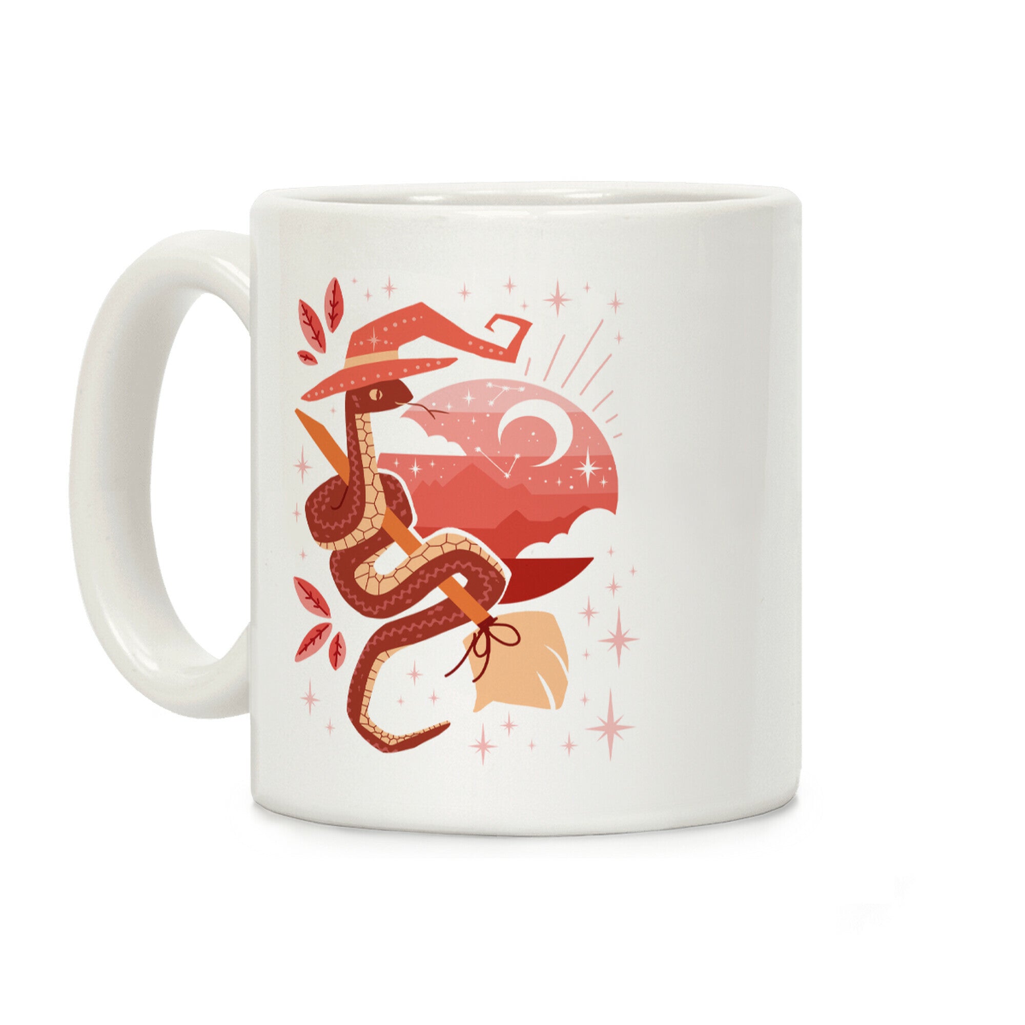 Midcentury Modern Witch Snake Coffee Mug