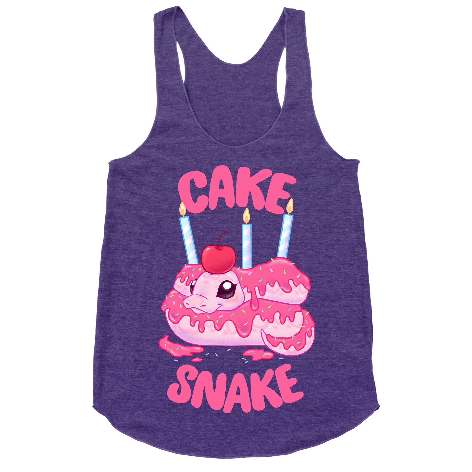 Cake Snake Racerback Tank