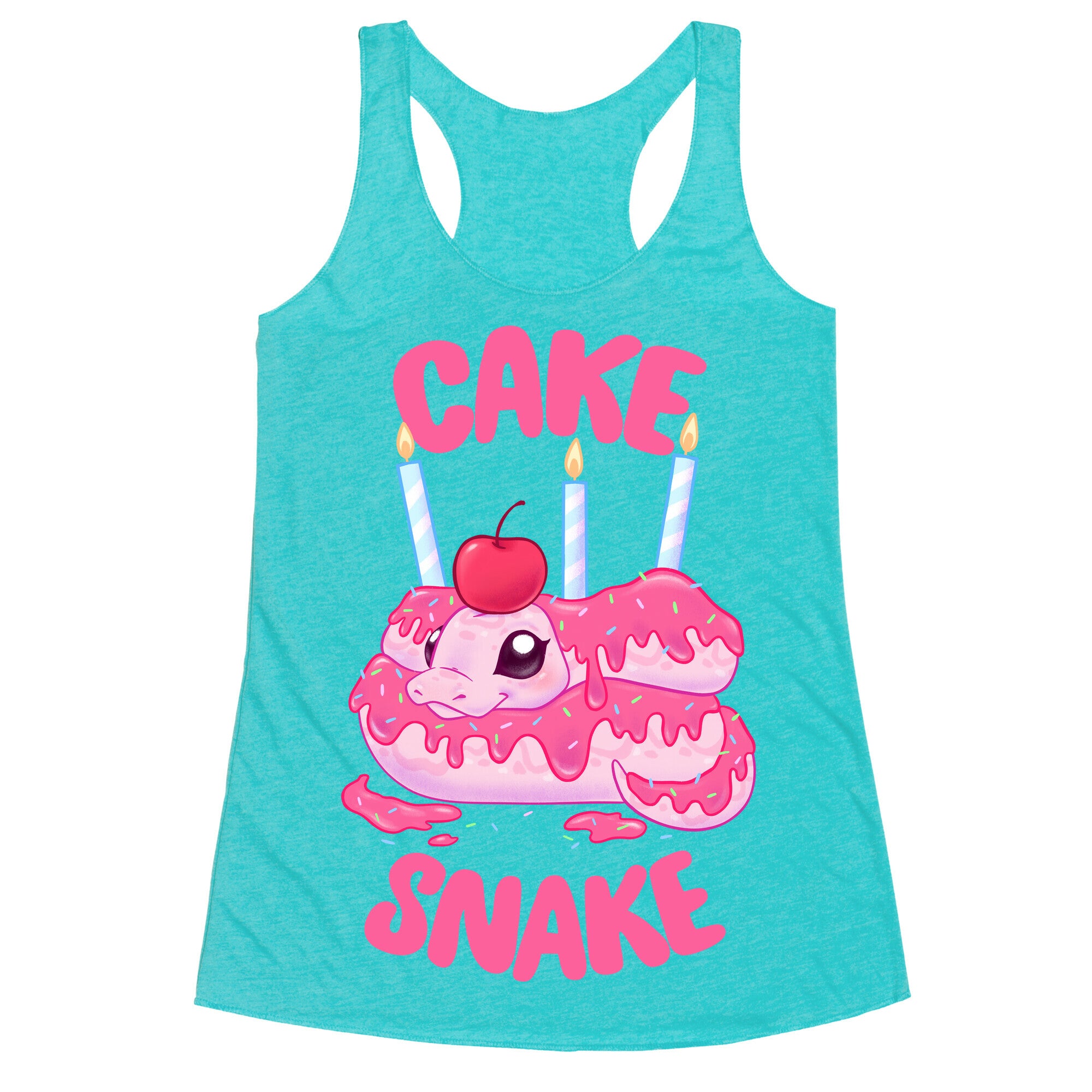 Cake Snake Racerback Tank