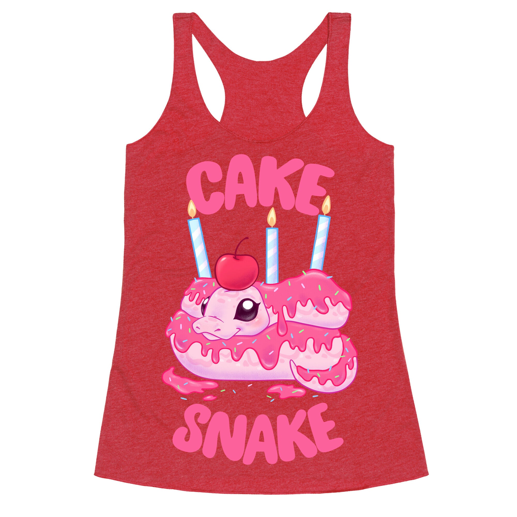 Cake Snake Racerback Tank