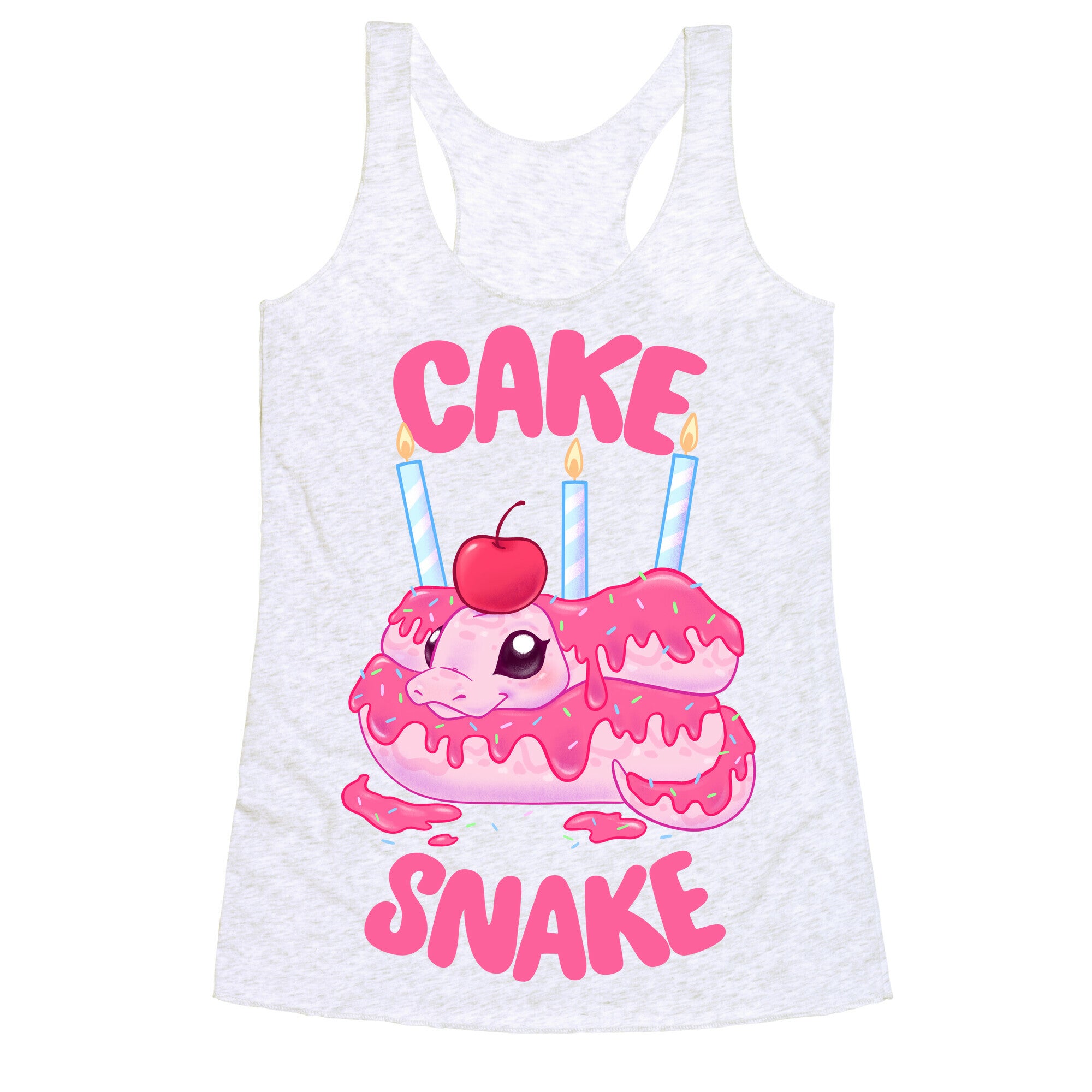 Cake Snake Racerback Tank