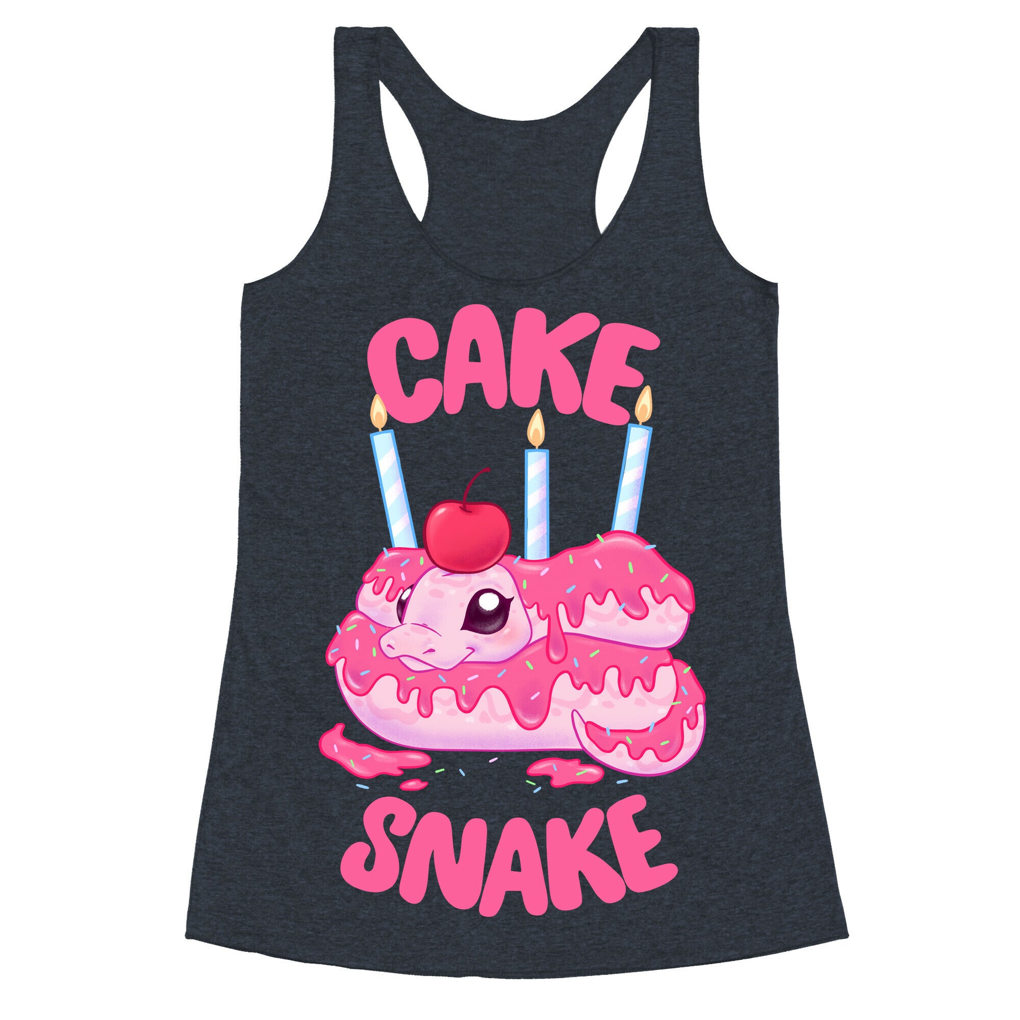 Cake Snake Racerback Tank