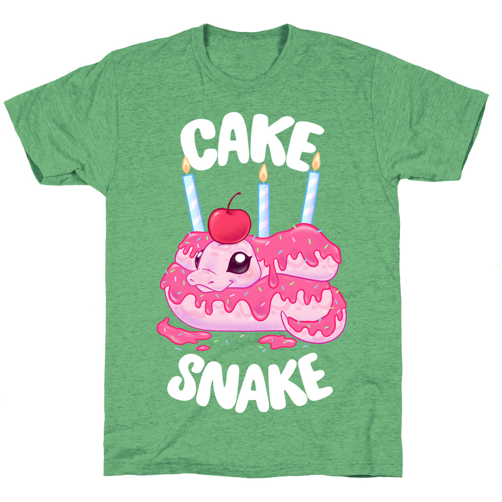 Cake Snake Unisex Triblend Tee