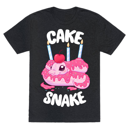Cake Snake Unisex Triblend Tee