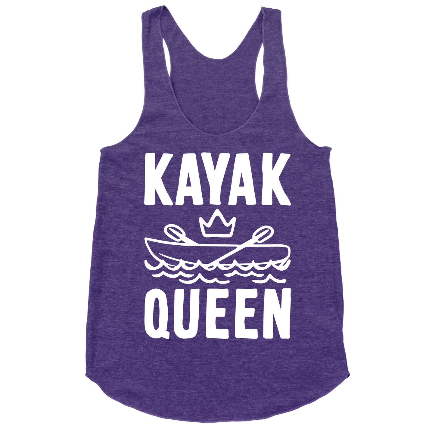 Kayak Queen Racerback Tank