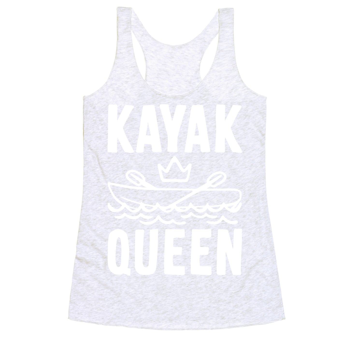 Kayak Queen Racerback Tank