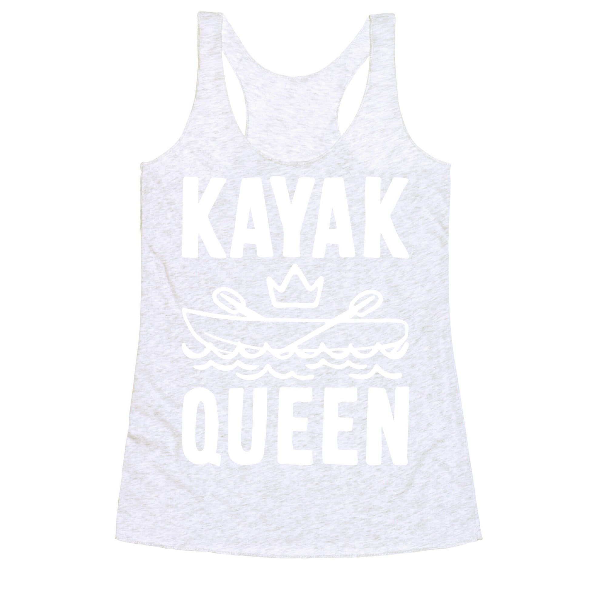 Kayak Queen Racerback Tank