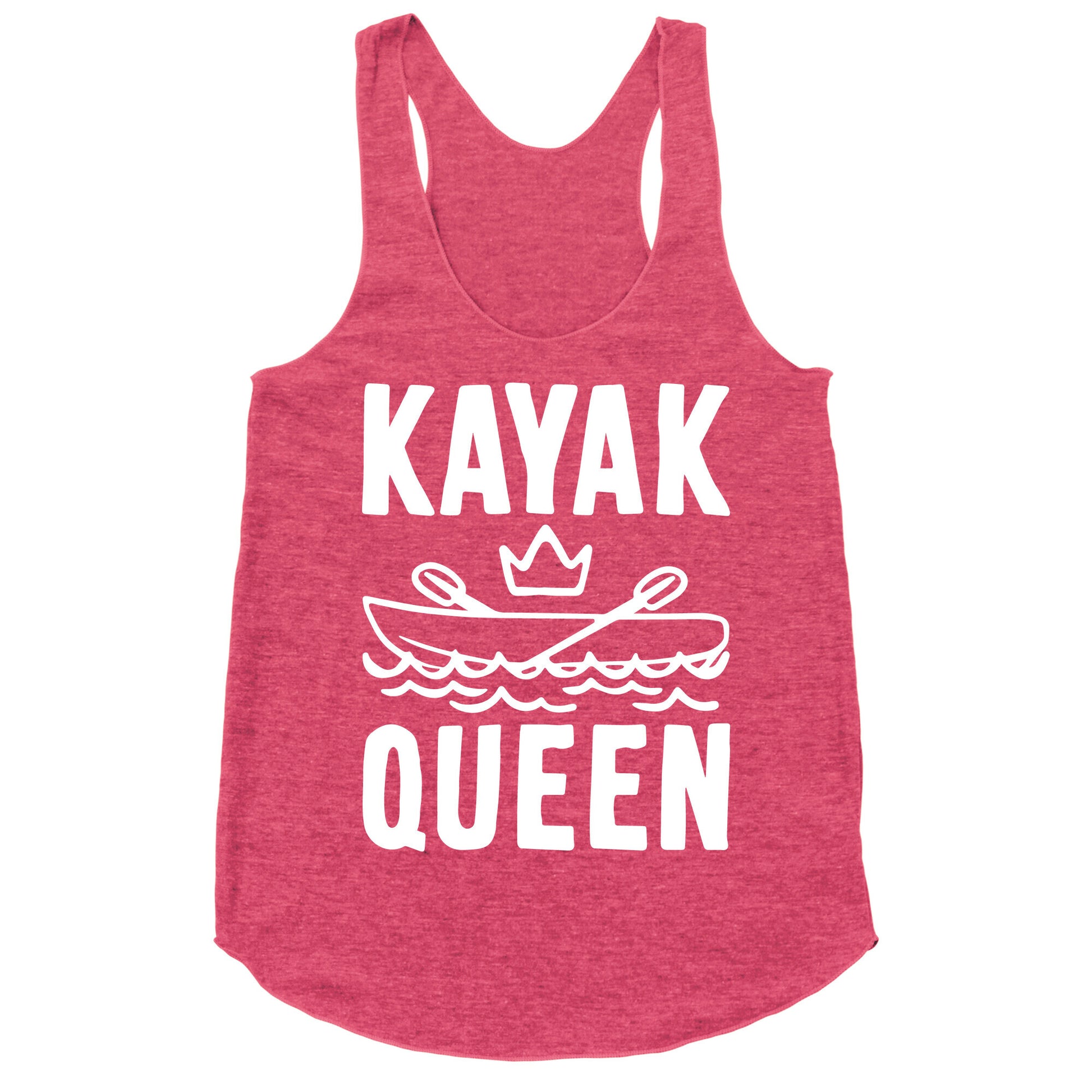 Kayak Queen Racerback Tank