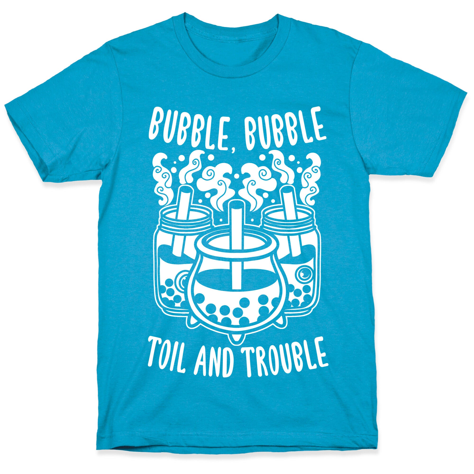 Bubble, Bubble Toil And Trouble Boba Unisex Triblend Tee