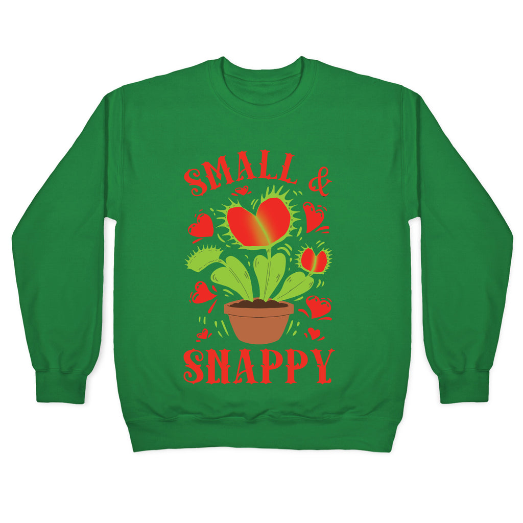 Small And Snappy Crewneck Sweatshirt