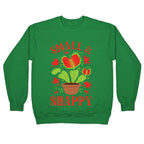Small And Snappy Crewneck Sweatshirt