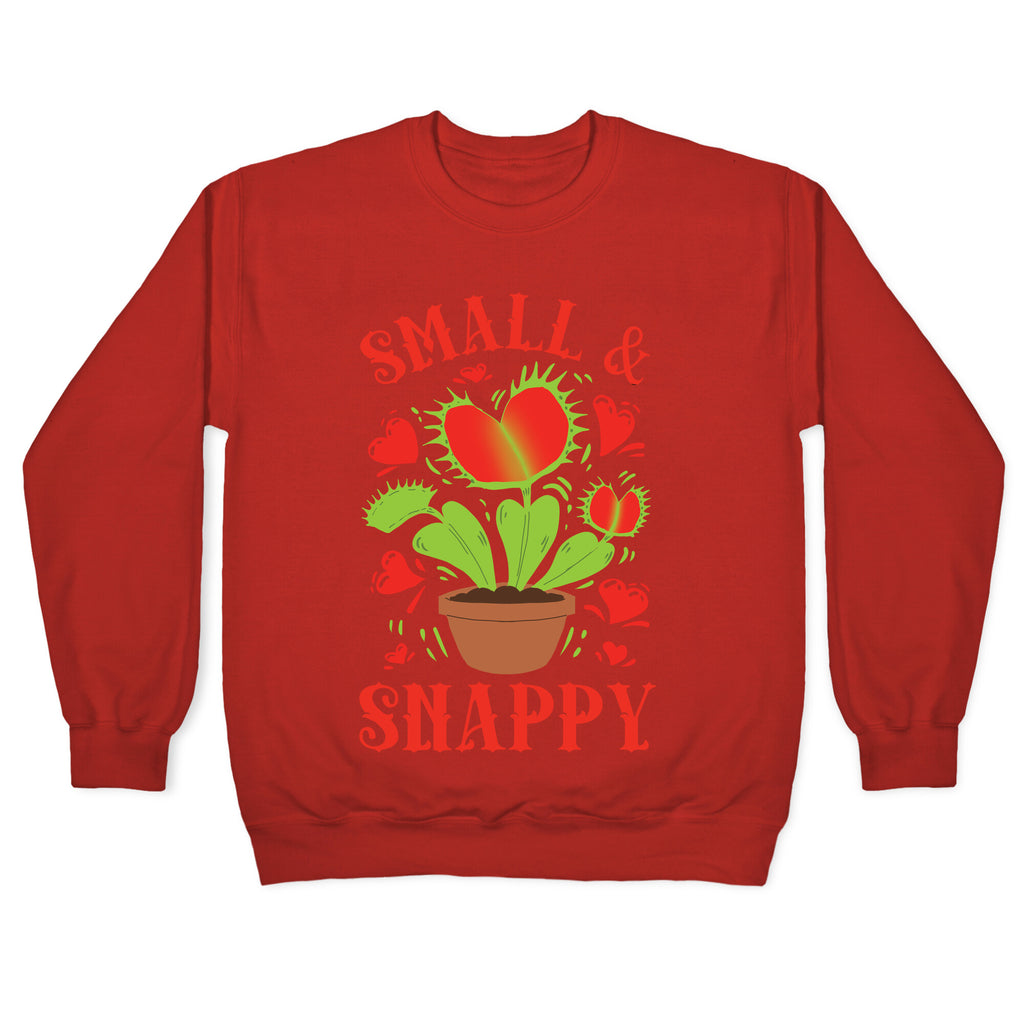Small And Snappy Crewneck Sweatshirt