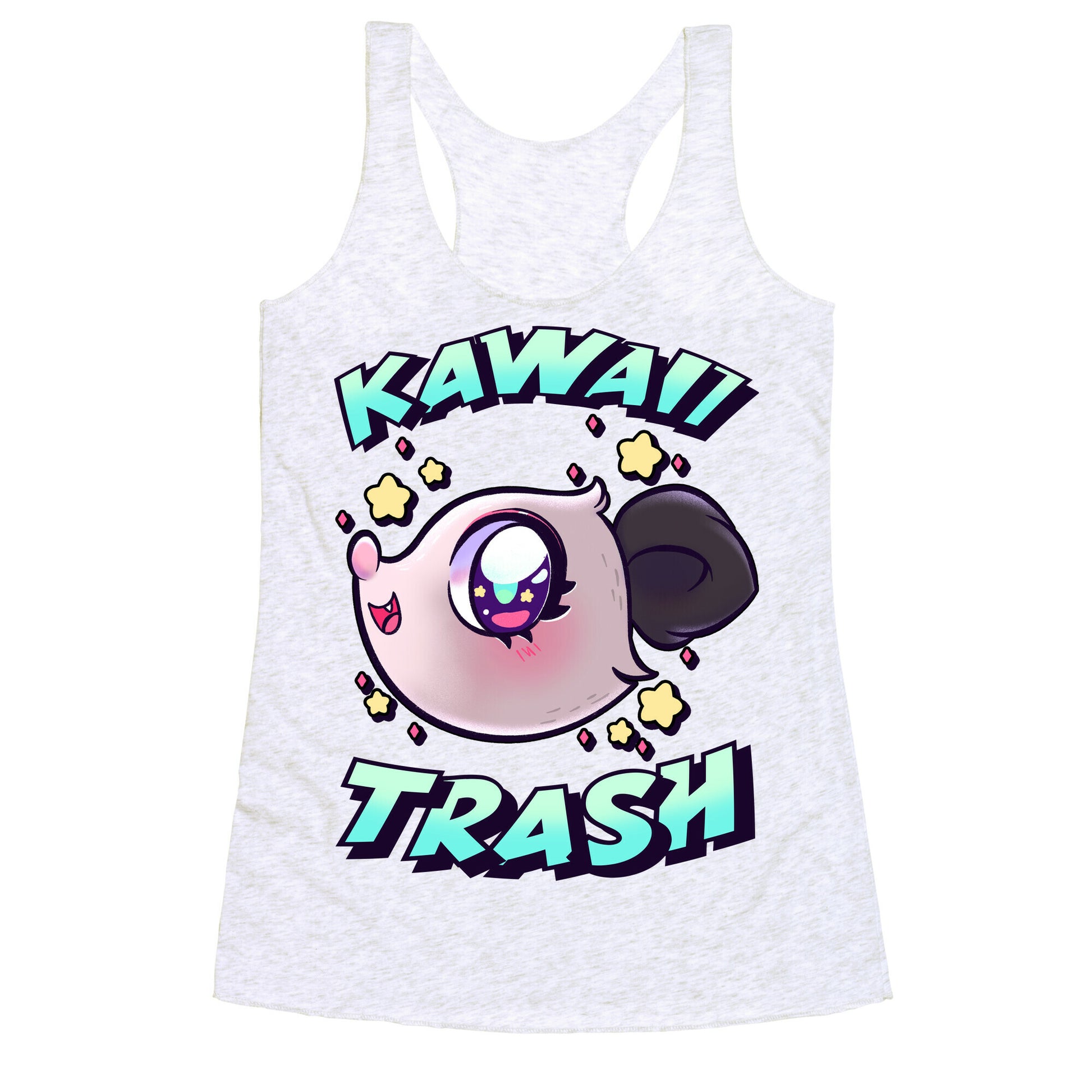 Kawaii Trash Racerback Tank