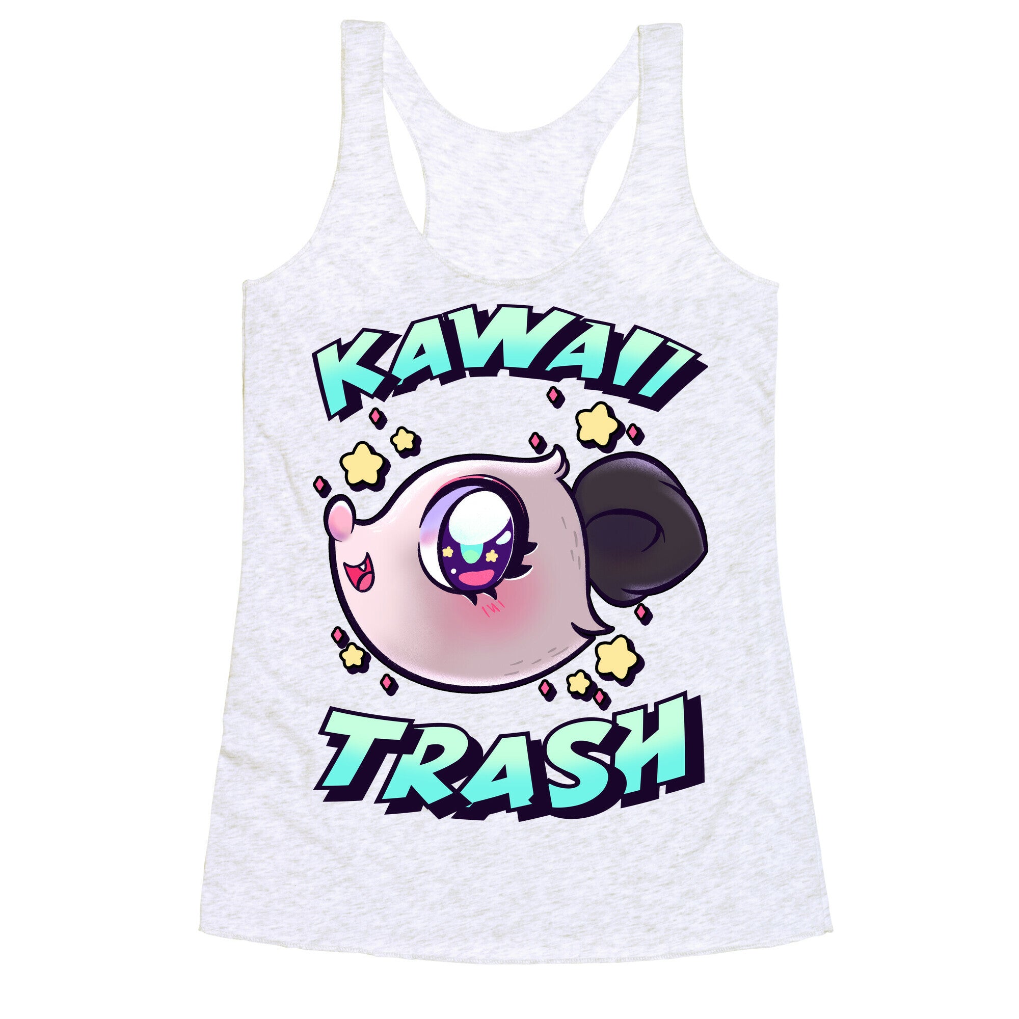 Kawaii Trash Racerback Tank
