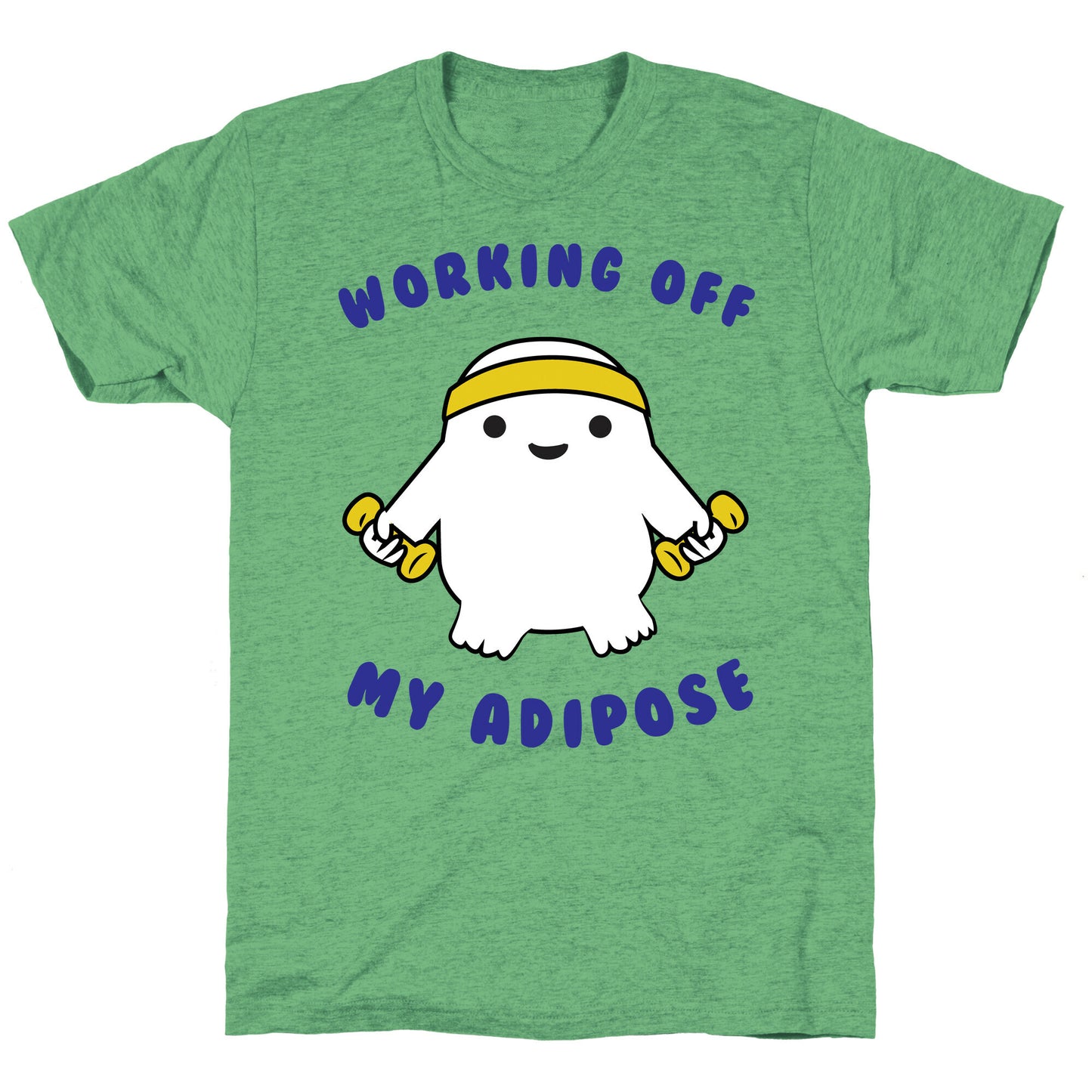 Working Off My Adipose Unisex Triblend Tee