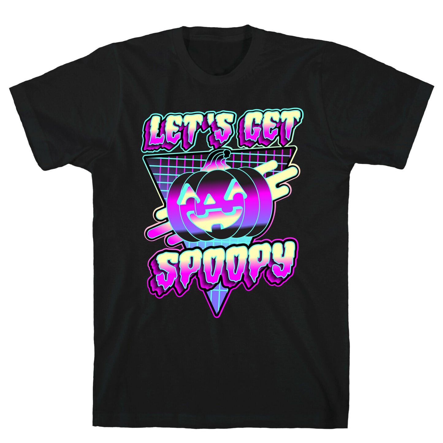 Retrowave Let's Get Spoopy T-Shirt