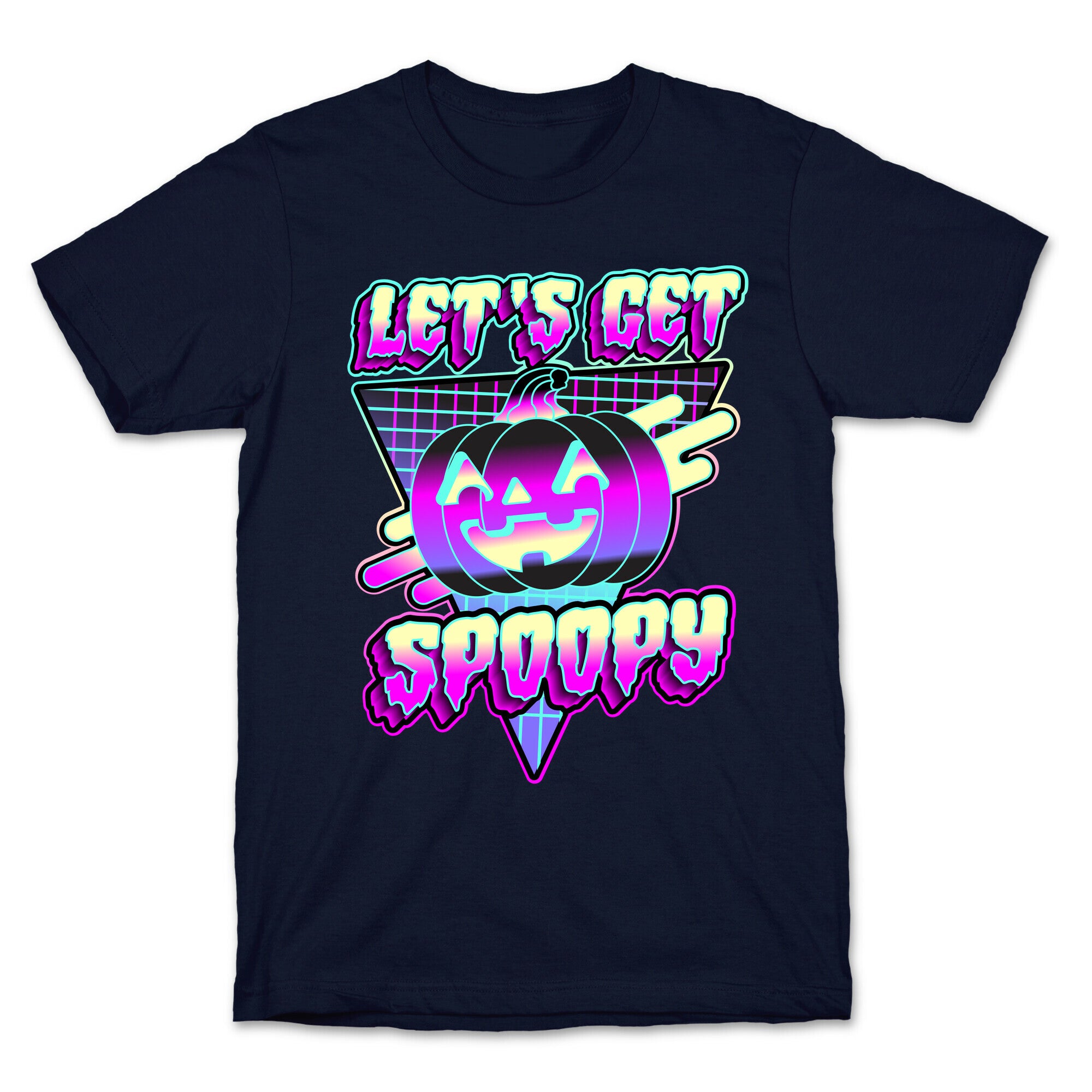 Retrowave Let's Get Spoopy T-Shirt