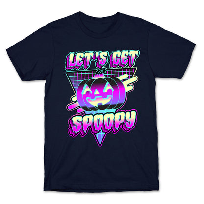 Retrowave Let's Get Spoopy T-Shirt