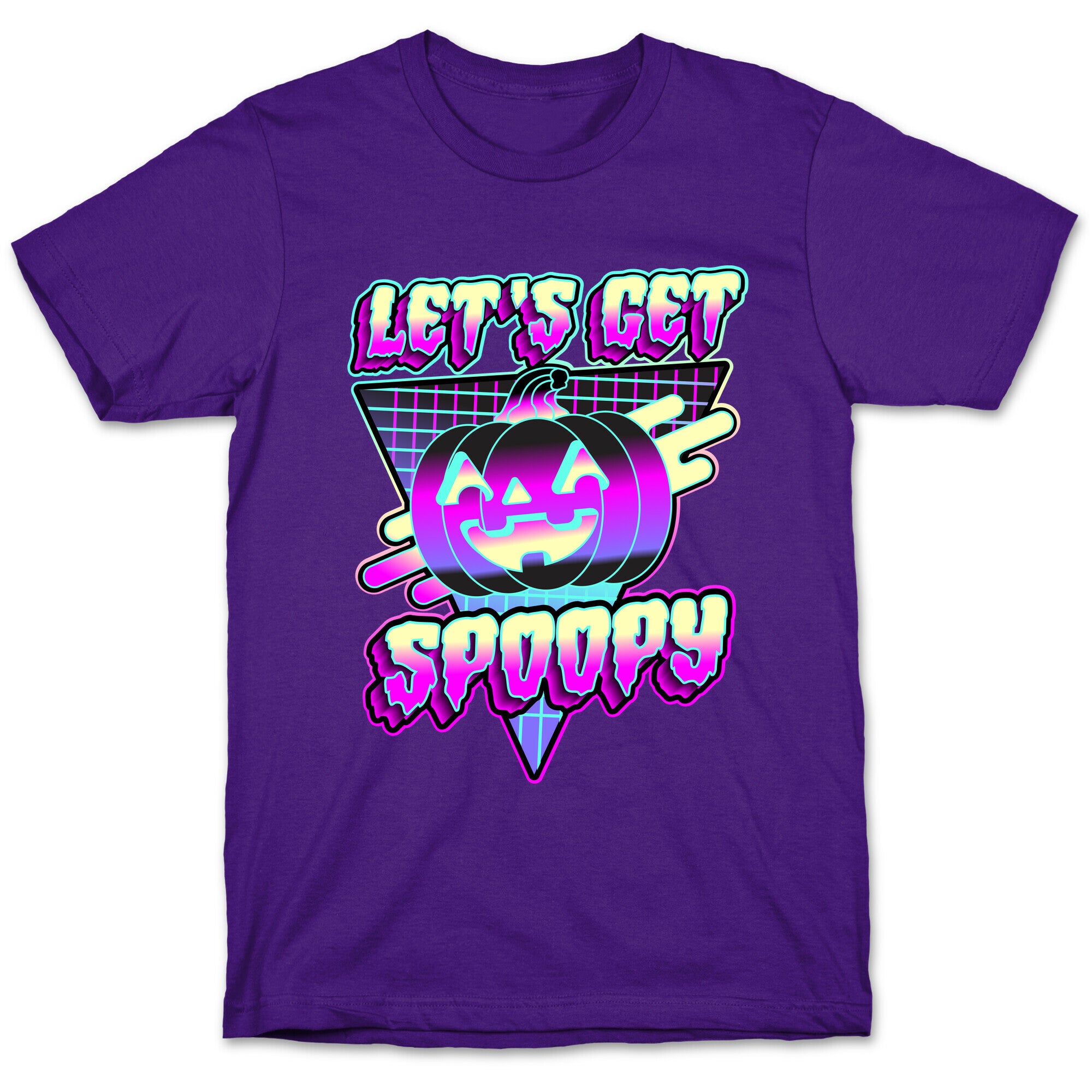 Retrowave Let's Get Spoopy T-Shirt