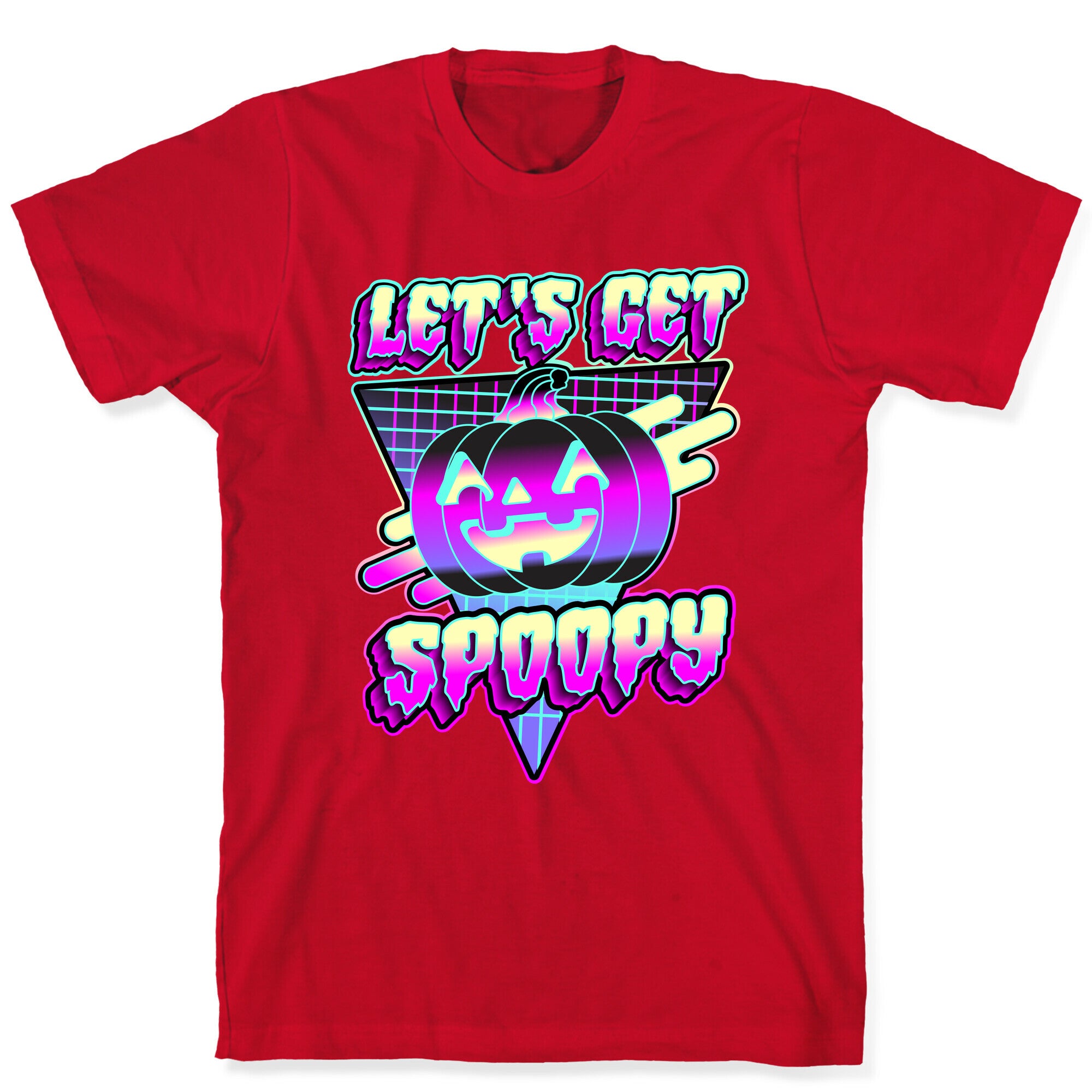 Retrowave Let's Get Spoopy T-Shirt