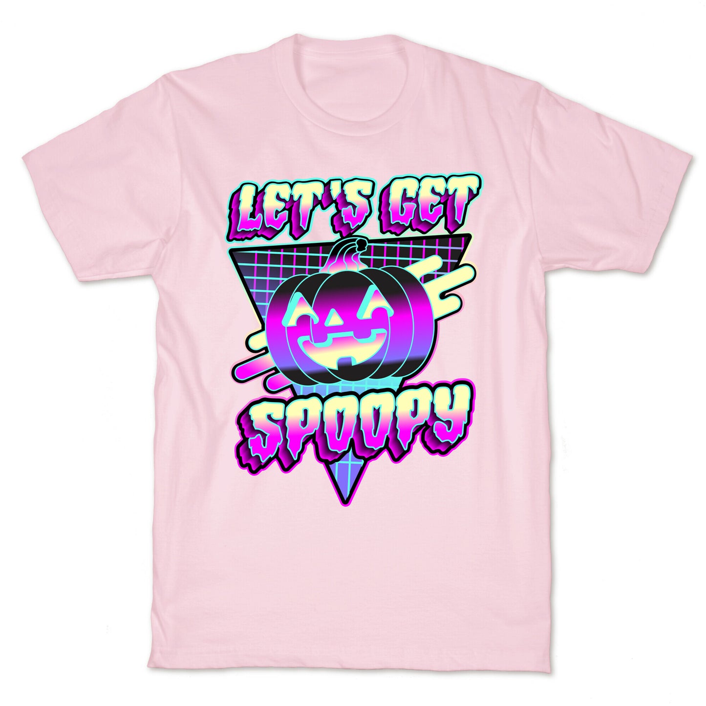 Retrowave Let's Get Spoopy T-Shirt